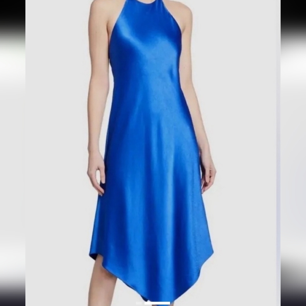 Alice + Olivia Francene Handkerchief Hem Dress Sz 4
